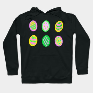 Colourful Easter Egg Design Hoodie